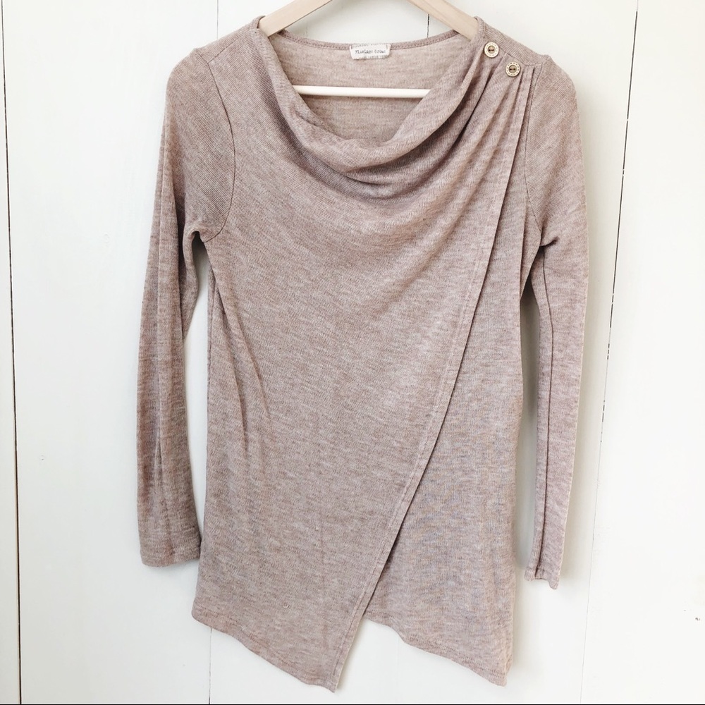 🌷🍃 Spring 🌸 Flamingo Urban Wrap Tunic